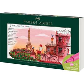 FABER-CASTELL Paris 12 db-os művészfilctoll készlet FABER-CASTELL_FC267136 small