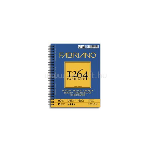 FABRIANO 1264 Sketch 90 g A5 120 lap spirál rajz- és vázlattömb