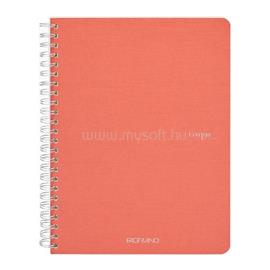 FABRIANO Ecoqua A5 70lapos korall sima spirálfüzet FABRIANO_19148005 small