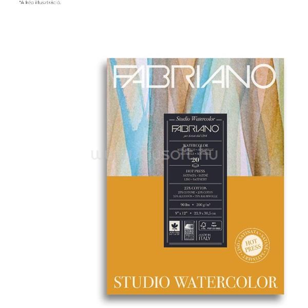 FABRIANO Watercolour Studio 200g 22,9x30,5cm 20lapos akvarell tömb