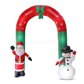 FAMILY CHRISTMAS FELFÚJHATÓ KAPU  MIKULÁS-HÓEMBER 240 CM 58060K small