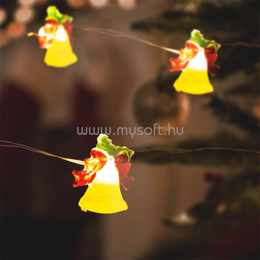 FAMILY CHRISTMAS LED FÉNYFÜZÉR CSENGETTYŰ