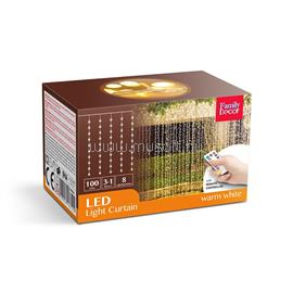 FAMILY DECOR LED FÉNYFÜGGÖNY 3X1 M MELEGFEHÉR 58906A small