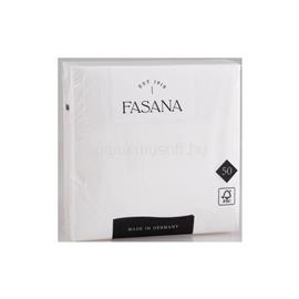 FASANA LUNCH Szalvéta 3 rétegű 1/4 hajtás lapméret: 33 x 33 cm 50 db/csomag fehér FASANA_LUNCH_46431 small