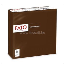 FATO Szalvéta 2 rétegű 33 x 33 cm 50 lap/cs Fato Smart Table csokoládé_82622400 FATO_45851 small