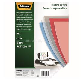 FELLOWES Előlap, A4, 180 mikron, 25 db/csomag, FellowesR víztiszta FELLOWES_5380001 small