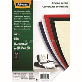FELLOWES Hátlap, A4, 250 g, matt, FellowesR Delta, 100 db/csomag, elefántcsont FELLOWES_5370004 small