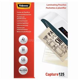 FELLOWES Lamináló fólia, A2, 125 mikron, fényes, 50 db/doboz, FellowesR FELLOWES_5309302 small