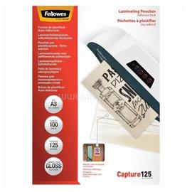 FELLOWES Lamináló fólia, A3, 125 mikron, fényes, 100 db/doboz, FellowesR FELLOWES_5307506 small