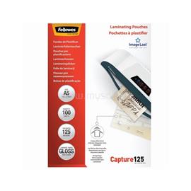 FELLOWES Lamináló fólia, A5, 125 mikron, fényes, 100 db/doboz, FellowesR FELLOWES_5307302 small