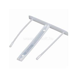 FELLOWES Lefűzőklip, műanyag, 85mm, FellowesR Bankers Box, 100 db/csomag, fehér FELLOWES_29021 small