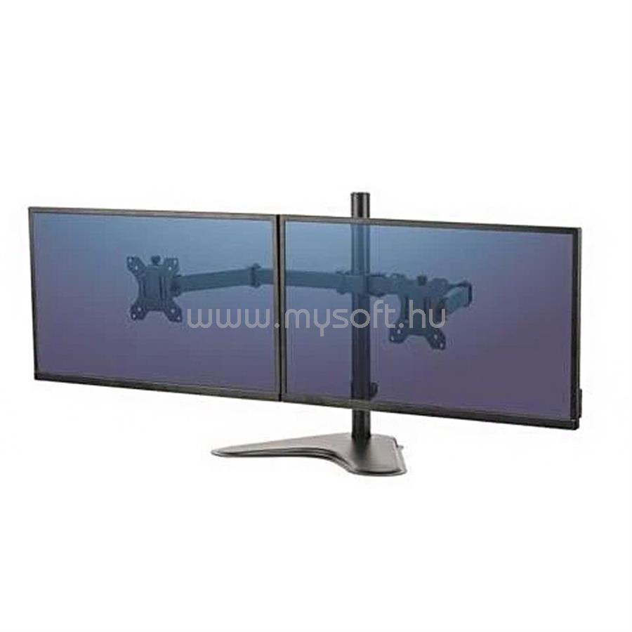 FELLOWES Monitortartó kar, Professional Series Dual Horizontal, fekete