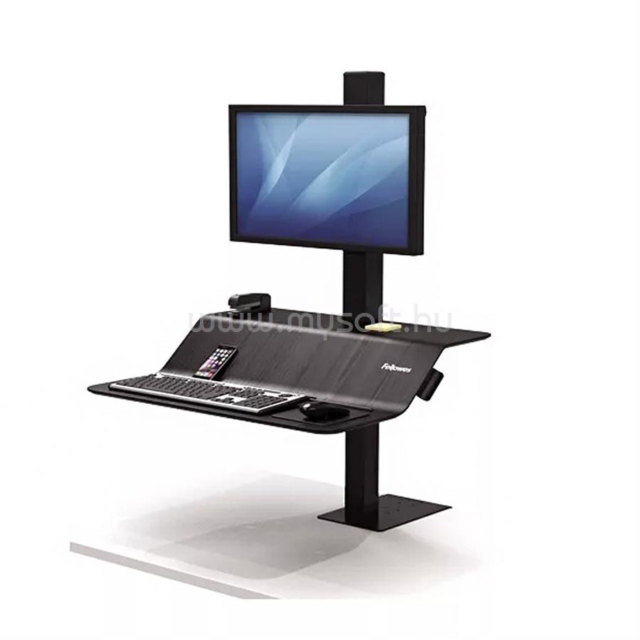FELLOWES Munkaállomás ülő-álló, Lotus VE, egy monitorhoz