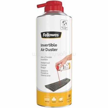 FELLOWES Sűrített levegős porpisztoly, forgatható, HFC mentes, gyúlékony, 520 ml/200 ml