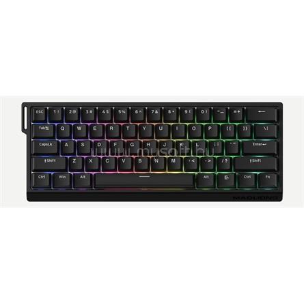FGG MAD 60 HE  V2 USB angol gaming Magneto Gaming mechanikus billentyűzet fekete