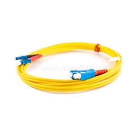 FIBRAIN LC -> LC M/M adatkábel 1m sárga 50/125 OM3 DX Multimode G-LC-LC-S-001.0-DX-K28AQ small