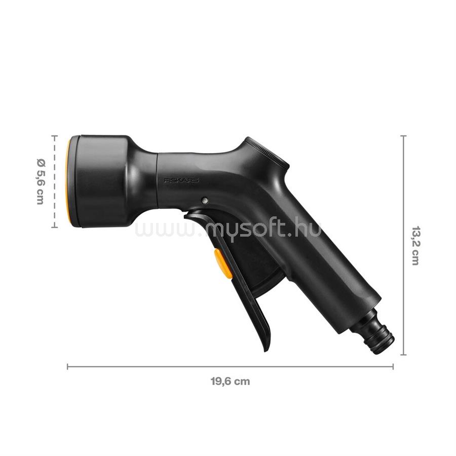 FISKARS LOCSOLÓPISZTOLY, ZUHANY, FRONT VEZÉRLÉSŰ