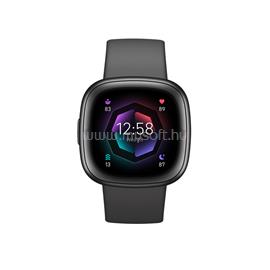 FITBIT Sense 2 okosóra (Szürke/Fekete) fitbit [BEMUTATÓ DARAB] FB521BKGB_B01 small