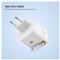 FIXED 2xUSB-C töltő visszahúzható kábellel, GaN PD 3.0 támogatással, 65W, fehér FIXCG65R-2C-WH small