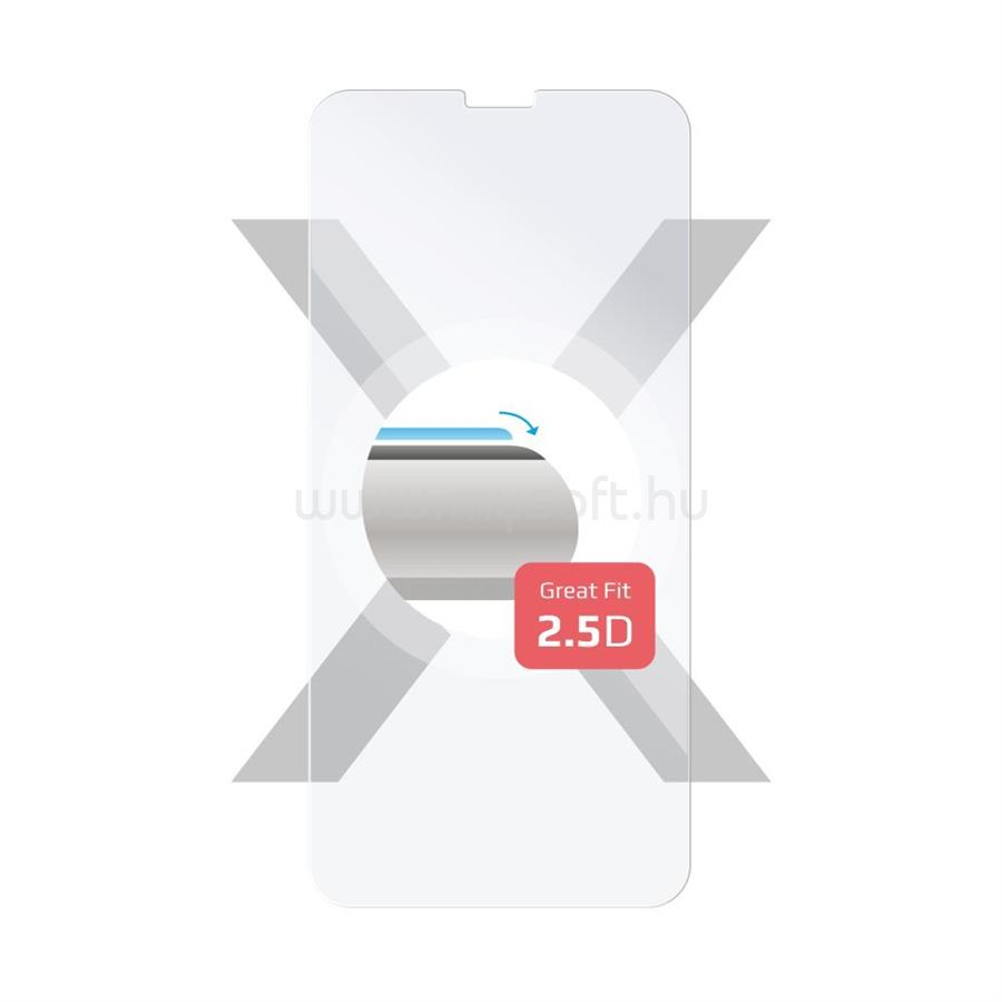 FIXED edzett üveg 2,5D kijezővédő iPhone 15 Pro-hoz