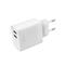 FIXED hálózati töltő, 2*USB-A kimenet, 17W, fehér FIXC17N-2U-WH small