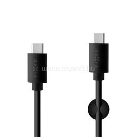 FIXED hosszú USB-C/USB-C kábel, 2m, fekete PO_FIXD-CC2M-BK small