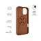 FIXED MagLeather telefontok MagSafe támogatással az Apple iPhone 16 Plus készülékhez, barna FIXLM-1401-BRW small