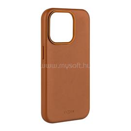 FIXED MagLeather valódi bőrtok, MagSafe támogatással iPhone 15 Plus-hoz, barna FIXLM-1201-BRW small