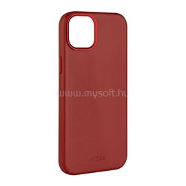 FIXED MagLeather valódi bőrtok, MagSafe támogatással iPhone 15 Plus-hoz, piros FIXLM-1201-RD small