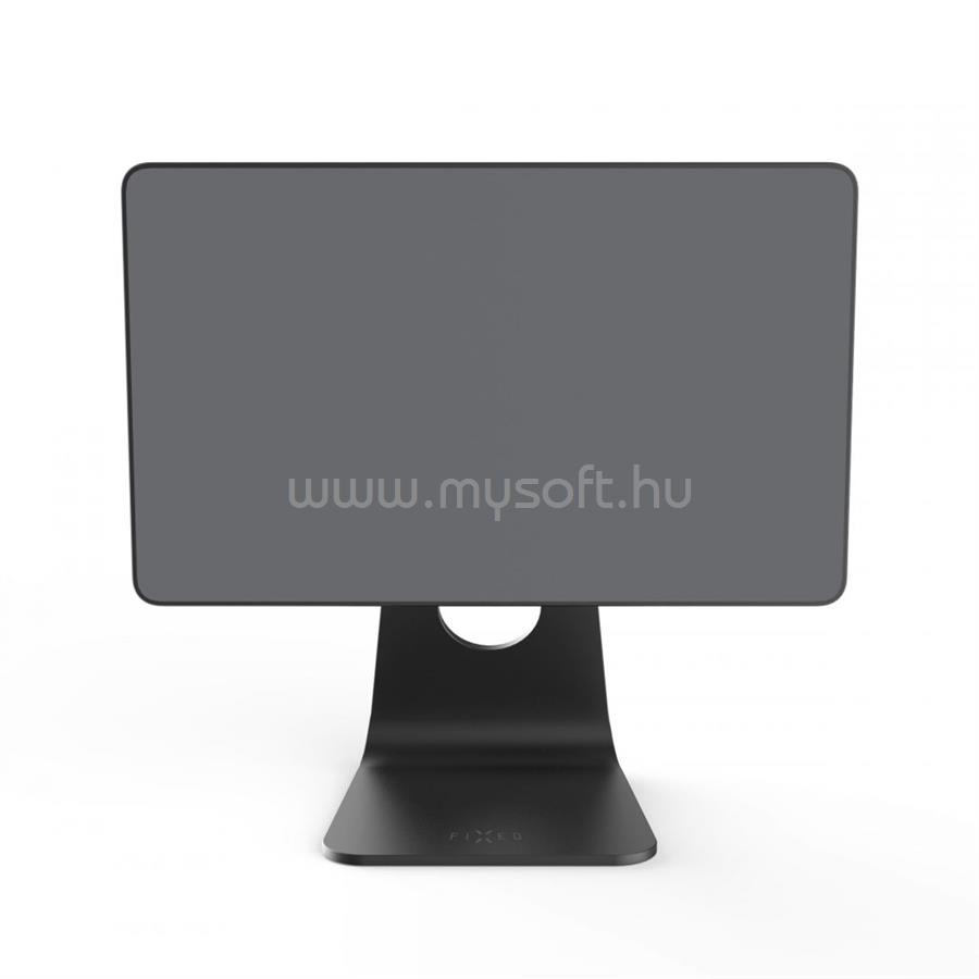 FIXED Mágneses aluminium tablet tartó állvány Apple iPad Pro 11"(2018/2020/2021) és iPad Air (2020/2022)-hez, sötétszürke