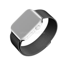 FIXED Mesh Strap for Apple Watch 38/40/41mm, Fekete, Okosóra kiegészítő FIXMEST-436-BK small