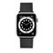 FIXED Mesh Strap for Apple Watch 38/40/41mm, Fekete, Okosóra kiegészítő FIXMEST-436-BK small