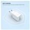 FIXED Mini 2x USB-C, USB-A GaN töltő adapter 65W, fehér FIXCG65M-2C1A-WH small