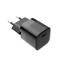 FIXED Mini hálózati töltőkészlet USB-C kimenettel és USB-C/Lightning kábellel 20W 1m, fekete PO_FIXC20M-CL-BK small