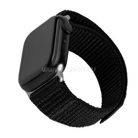 FIXED nylon sportos óraszíj Apple Watch Ultra 49mm-es okosórához, fekete FIXNST2-1029-BK FIXNST2-1029-BK small