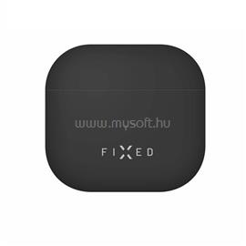 FIXED Silky az Apple AirPods 4-hez fekete FIXSIL-1473-BK small