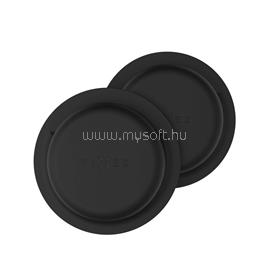 FIXED Silky matricás szilikon tok Apple AirTag-hez dupla csomag fekete FIXSIL3M-756-BK small
