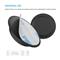 FIXED Silky matricás szilikon tok Apple AirTag-hez dupla csomag fekete FIXSIL3M-756-BK small