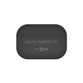 FIXED Silky Védőtok, Apple AirPods Pro 2 készülékhez, fekete FIXSIL-999-BK small