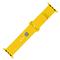 FIXED Sporty szilikon szíj az Apple Watch 42/44/45mm-es okosórákhoz, sárga FIXSST2-434-YL small