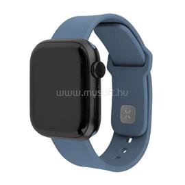 FIXED Sporty szilikon szíj az Apple Watch 42/44/45mm-es okosórákhoz, zöld-kék FIXSST2-434-GREBL small