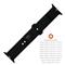 FIXED szilikon óraszíj Apple Watch 42/44/45mm-es okosórákhoz, fekete, FIXSST2-434-BK FIXSST2-434-BK small