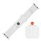 FIXED szilikon sportos óraszíj Apple Watch 38/40/41mm-es okosórához, fehér FIXSST2-436-WH small
