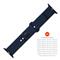 FIXED szilikon sportos óraszíj Apple Watch 38/40/41mm-es okosórákhoz, kék FIXSST2-436-BL small