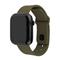 FIXED szilikon sportos óraszíj Apple Watch 38/40/41mm-es okosórákhoz, oliva FIXSST2-436-OL small
