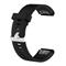 FIXED Szilikon szíj Garmin QuickFit okosórához 20mm, fekete FIXSST-QF20MM-BK small
