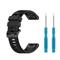 FIXED Szilikon szíj Garmin QuickFit okosórához 22mm, fekete FIXSST-QF22MM-BK small