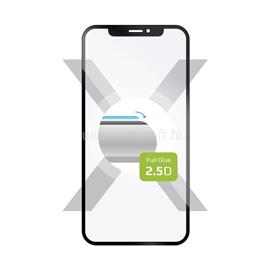 FIXED Teljes képernyős 2,5D-s edzett üvegfólia a Huawei Nova 12i-hez , fekete keret,  FIXGFA-1375-BK FIXGFA-1375-BK small