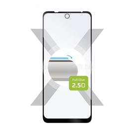 FIXED teljes képernyőt védő 2,5D edzett üveg Motorola Moto E30, Fekete FIXGFA-846-BK small