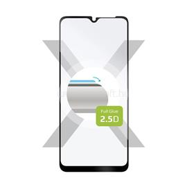 FIXED teljes képernyőt védő 2,5D edzett üveg Samsung Galaxy A12 telefonhoz, fekete FIXGFA-653-BK small